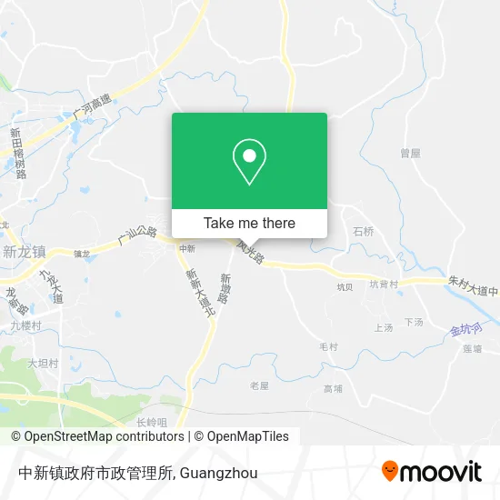 中新镇政府市政管理所 map