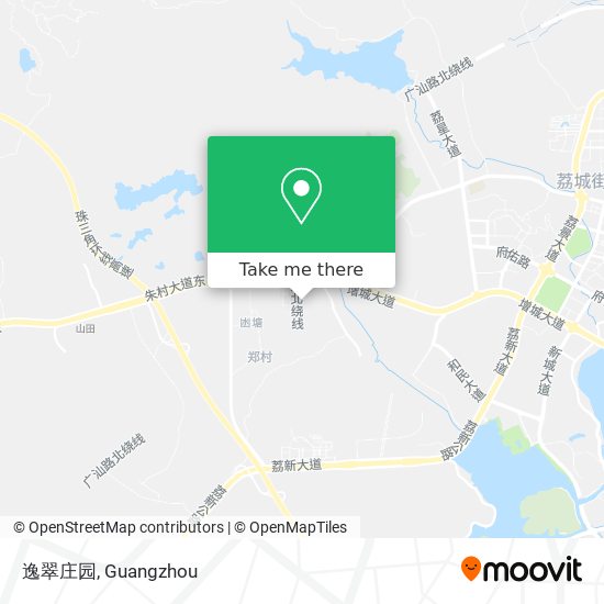 逸翠庄园 map