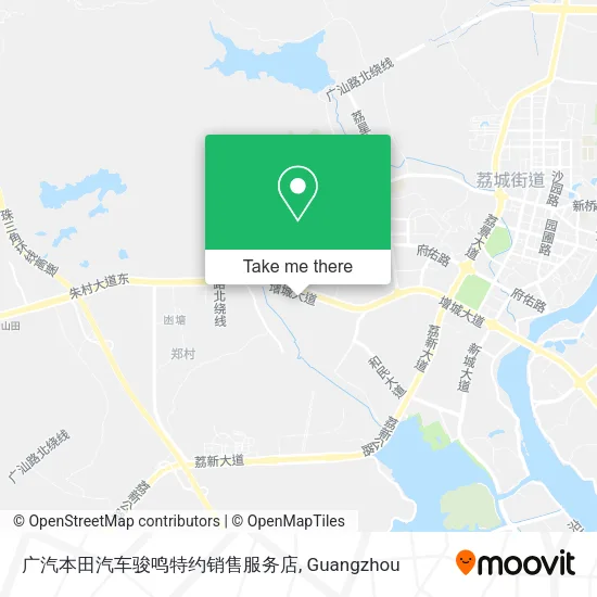 广汽本田汽车骏鸣特约销售服务店 map