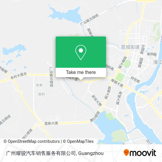 广州耀骏汽车销售服务有限公司 map