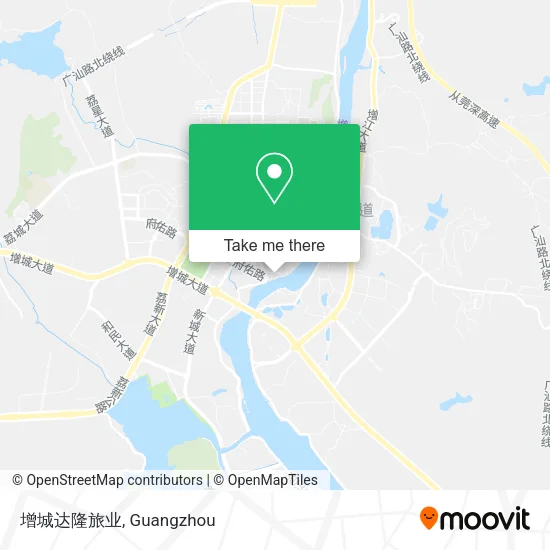 增城达隆旅业 map