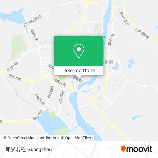顺景名苑 map