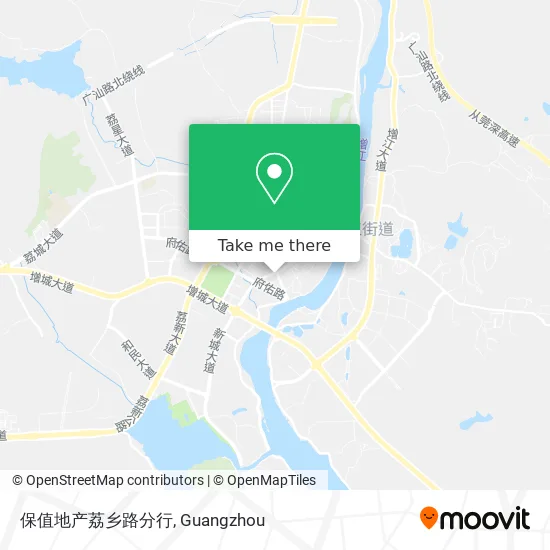 保值地产荔乡路分行 map