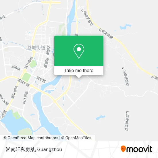湘南轩私房菜 map