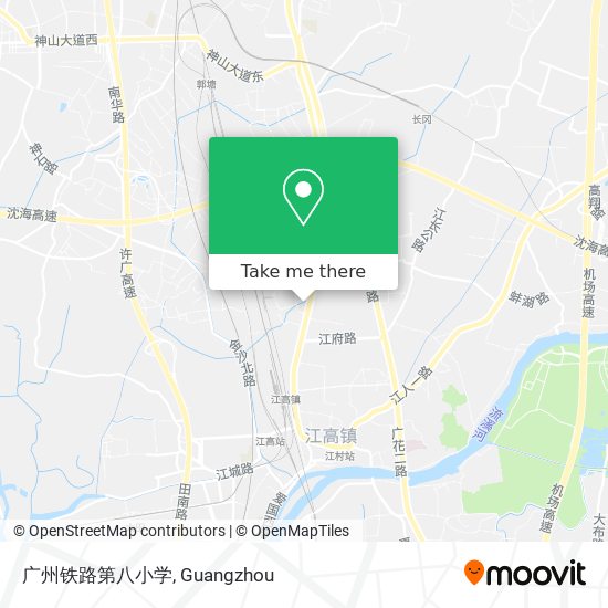 广州铁路第八小学 map