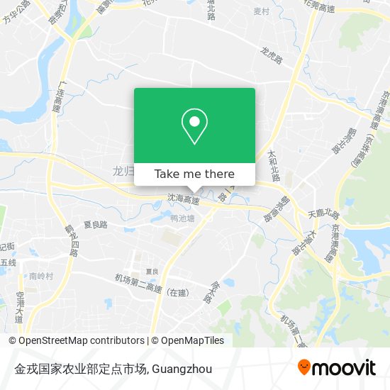 金戎国家农业部定点市场 map
