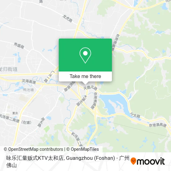 咏乐汇量贩式KTV太和店 map
