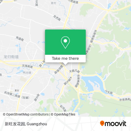 新旺发花园 map