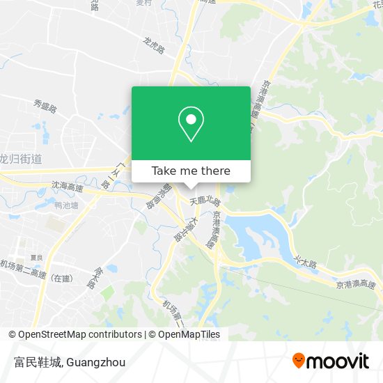 富民鞋城 map