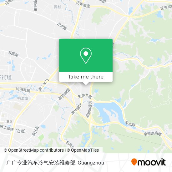 广广专业汽车冷气安装维修部 map