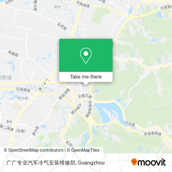 广广专业汽车冷气安装维修部 map