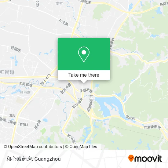 和心诚药房 map