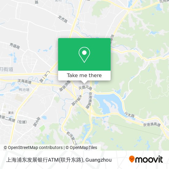 上海浦东发展银行ATM(联升东路) map