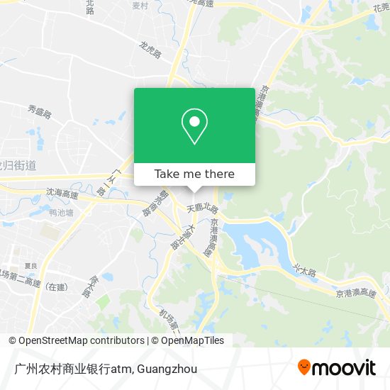 广州农村商业银行atm map