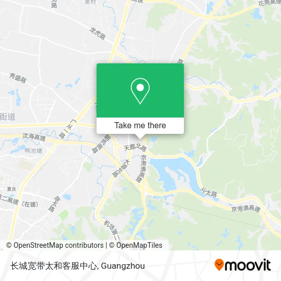 长城宽带太和客服中心 map
