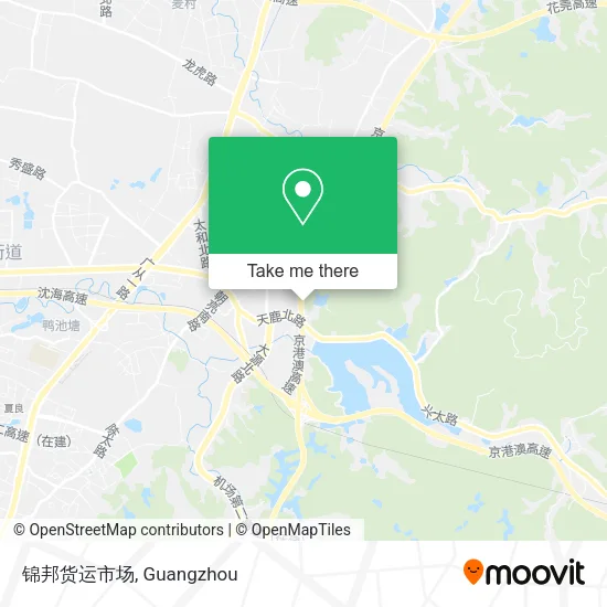 锦邦货运市场 map