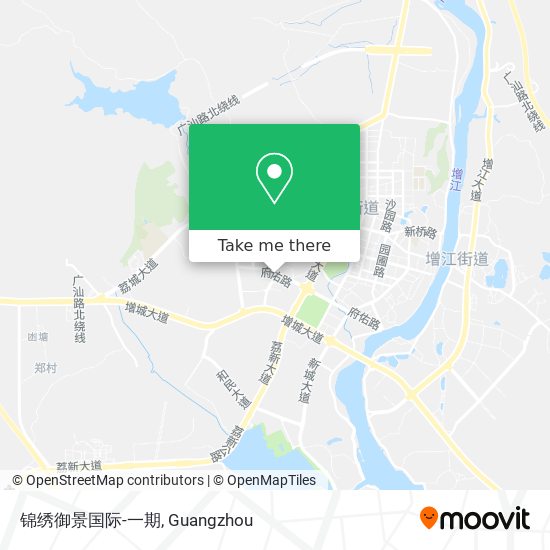 锦绣御景国际-一期 map