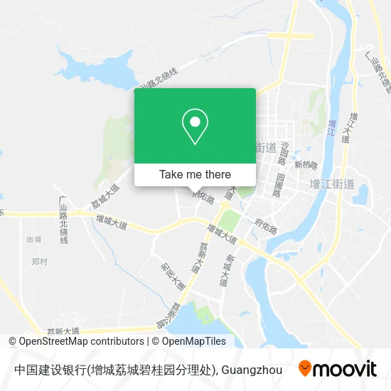 中国建设银行(增城荔城碧桂园分理处) map