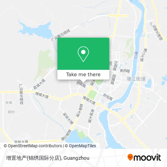 增置地产(锦绣国际分店) map