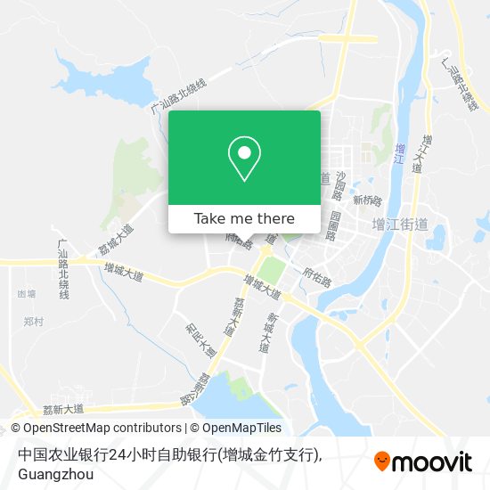 中国农业银行24小时自助银行(增城金竹支行) map