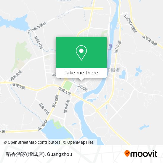 稻香酒家(增城店) map