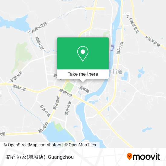 稻香酒家(增城店) map