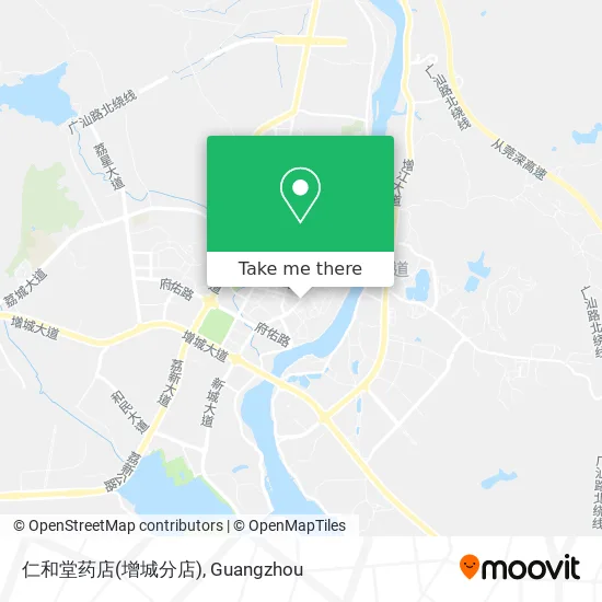 仁和堂药店(增城分店) map
