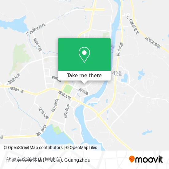 韵魅美容美体店(增城店) map