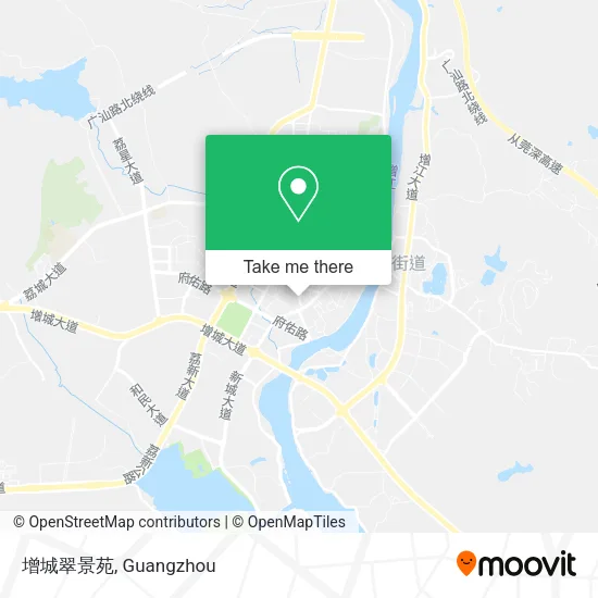 增城翠景苑 map
