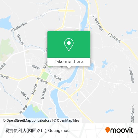 易捷便利店(园圃路店) map