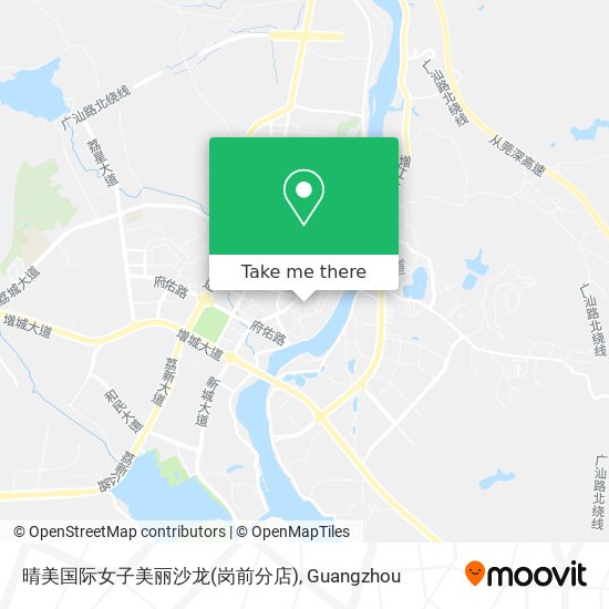 晴美国际女子美丽沙龙(岗前分店) map