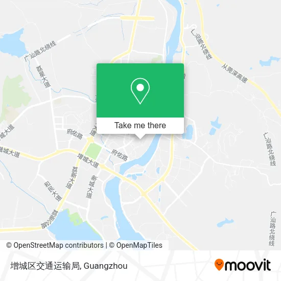 增城区交通运输局 map