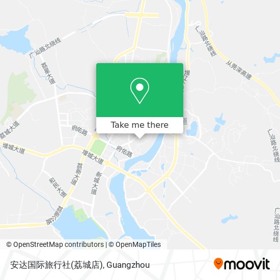 安达国际旅行社(荔城店) map