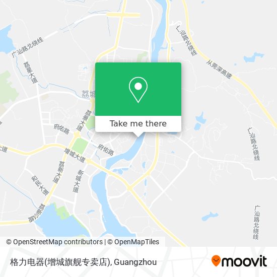 格力电器(增城旗舰专卖店) map