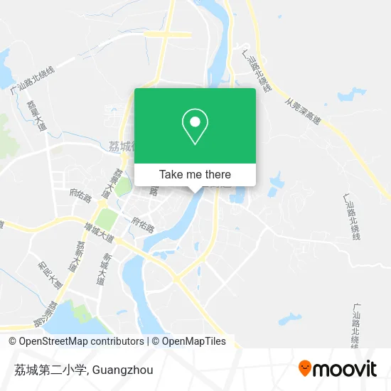 荔城第二小学 map
