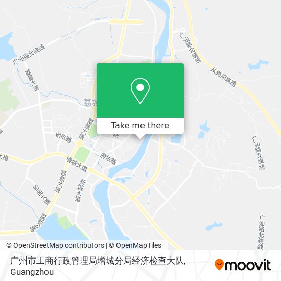 广州市工商行政管理局增城分局经济检查大队 map