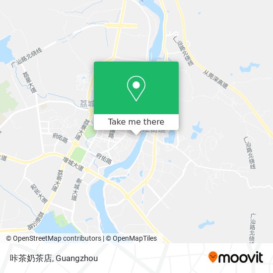 咔茶奶茶店 map