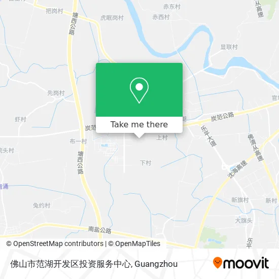 佛山市范湖开发区投资服务中心 map