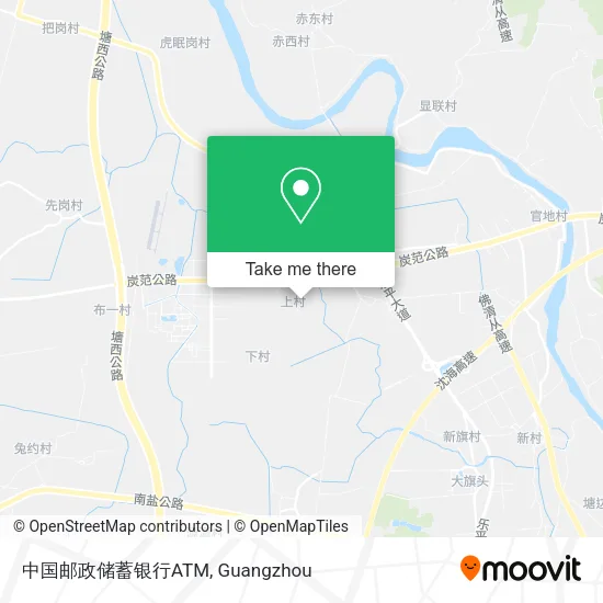 中国邮政储蓄银行ATM map
