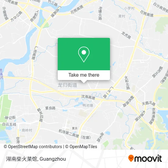 湖南柴火菜馆 map