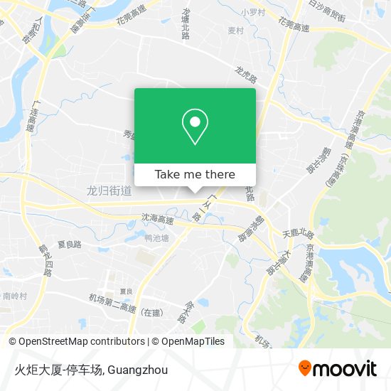 火炬大厦-停车场 map
