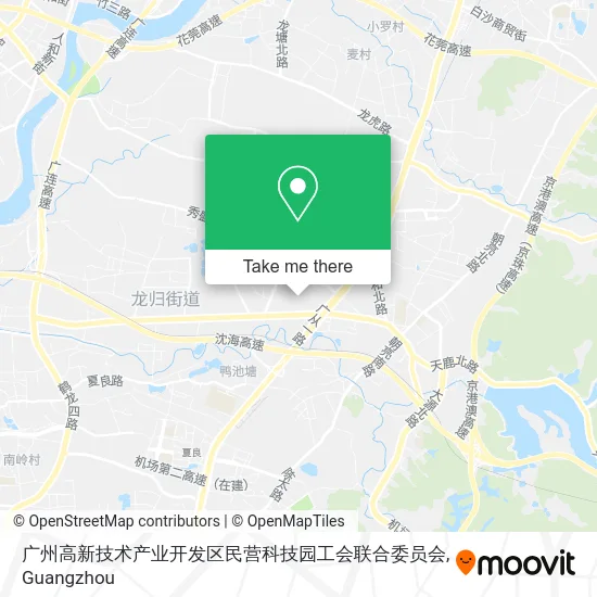 广州高新技术产业开发区民营科技园工会联合委员会 map