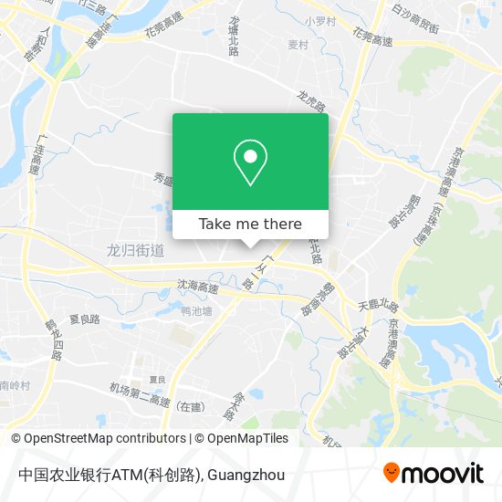 中国农业银行ATM(科创路) map