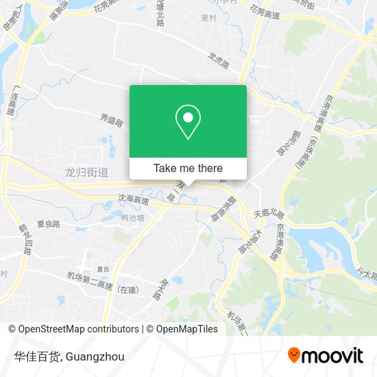 华佳百货 map