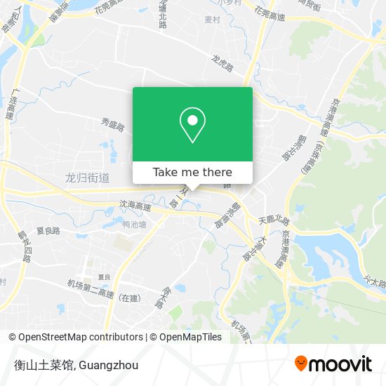 衡山土菜馆 map