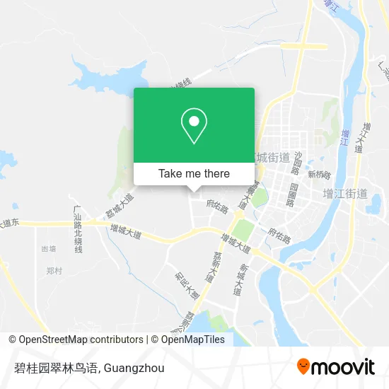 碧桂园翠林鸟语 map