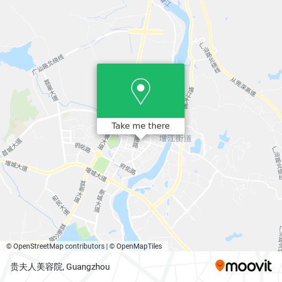 贵夫人美容院 map