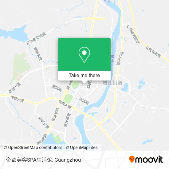 帝欧美容SPA生活馆 map