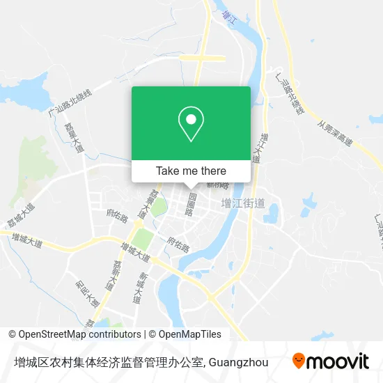 增城区农村集体经济监督管理办公室 map