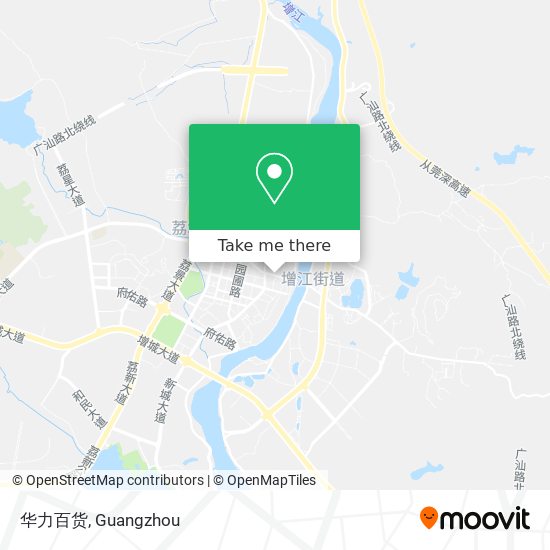 华力百货 map